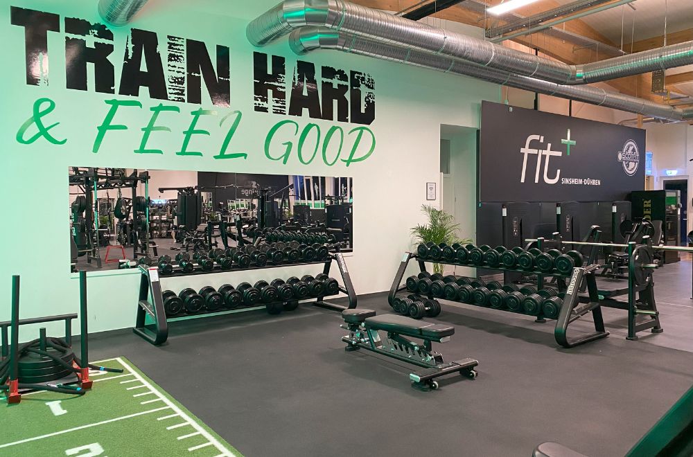 fitplus Sinsheim-Duehren Freihantelbereich